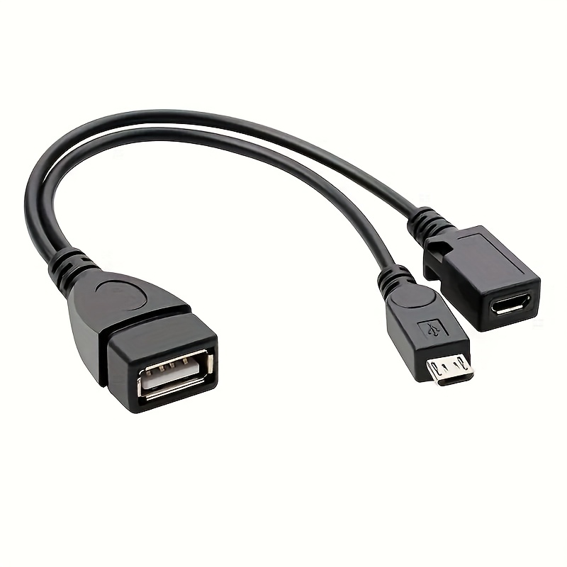 Tablet Tech Accessories - Adapter rozdzielacza USB OTG na Micro
