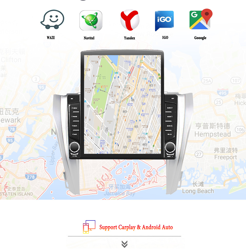 Tablet Danish Mobile & Accessories - 8G+128G Android 14 Radio Samochodowe do