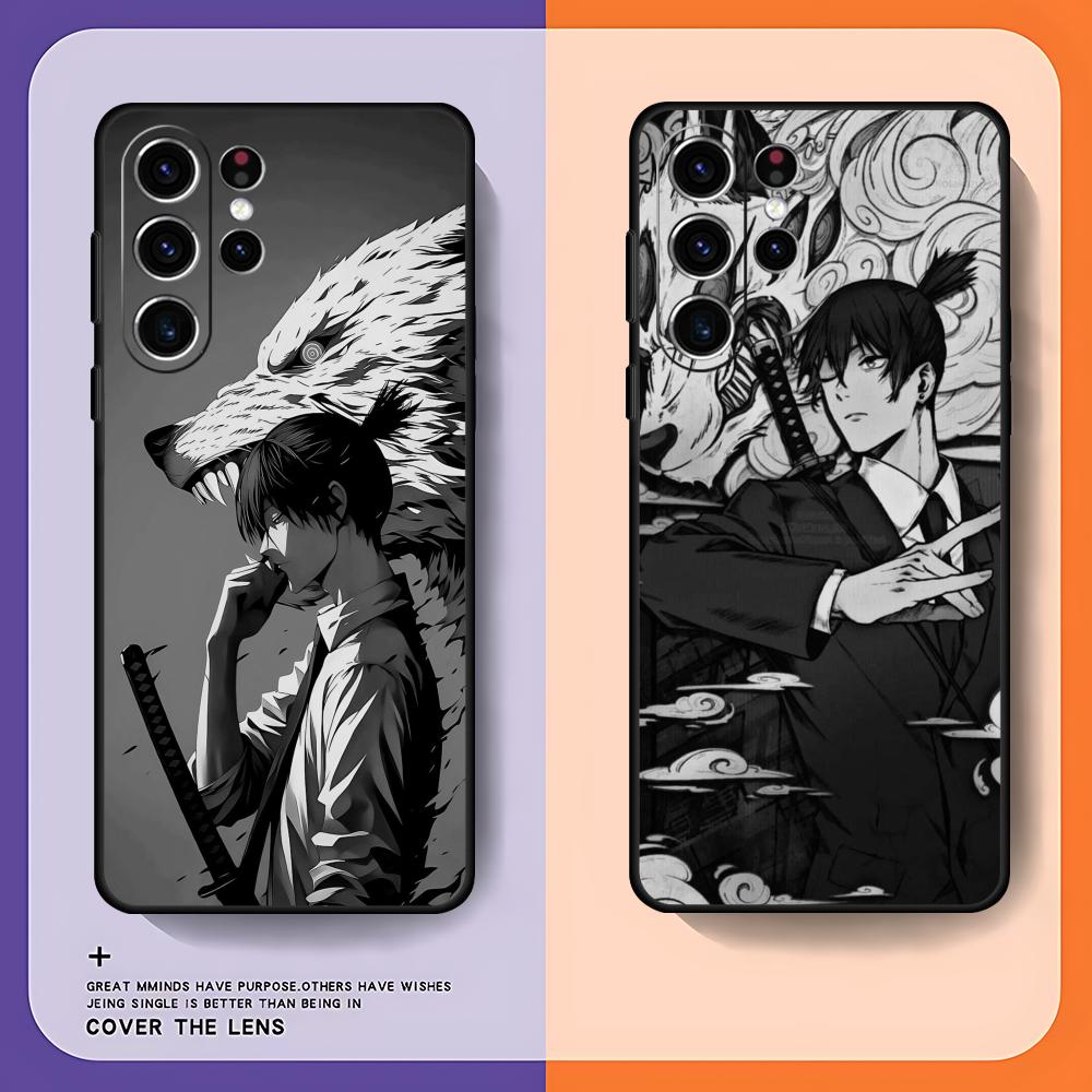 Samsung Galaxy S24 - Etui na telefon Chainsaw Man Aki