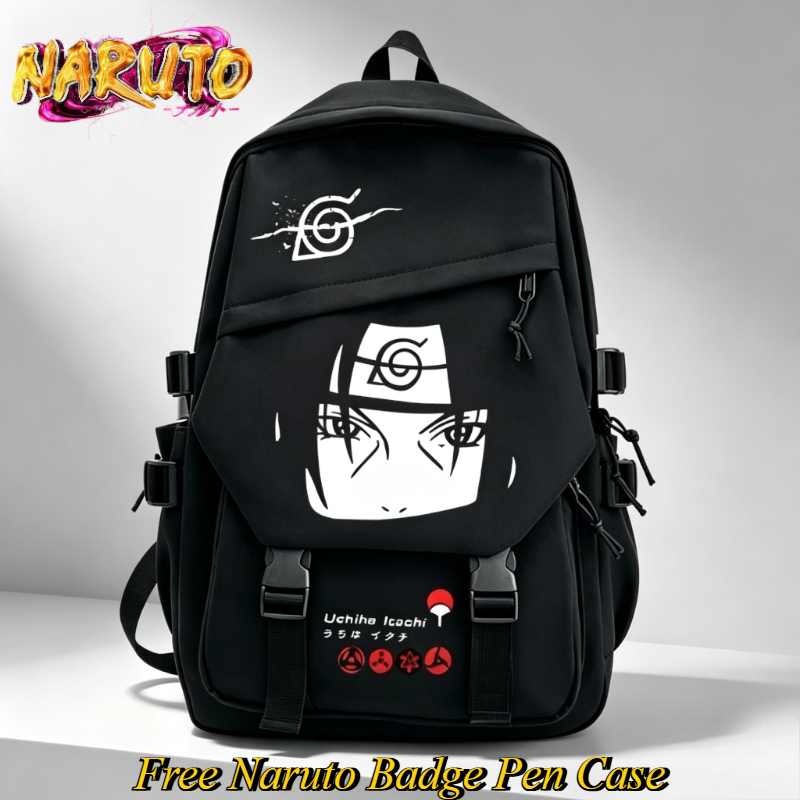 Laptop Tablet Accessories - Plecak Naruto z kreskówki, dwuwymiarowy plecak