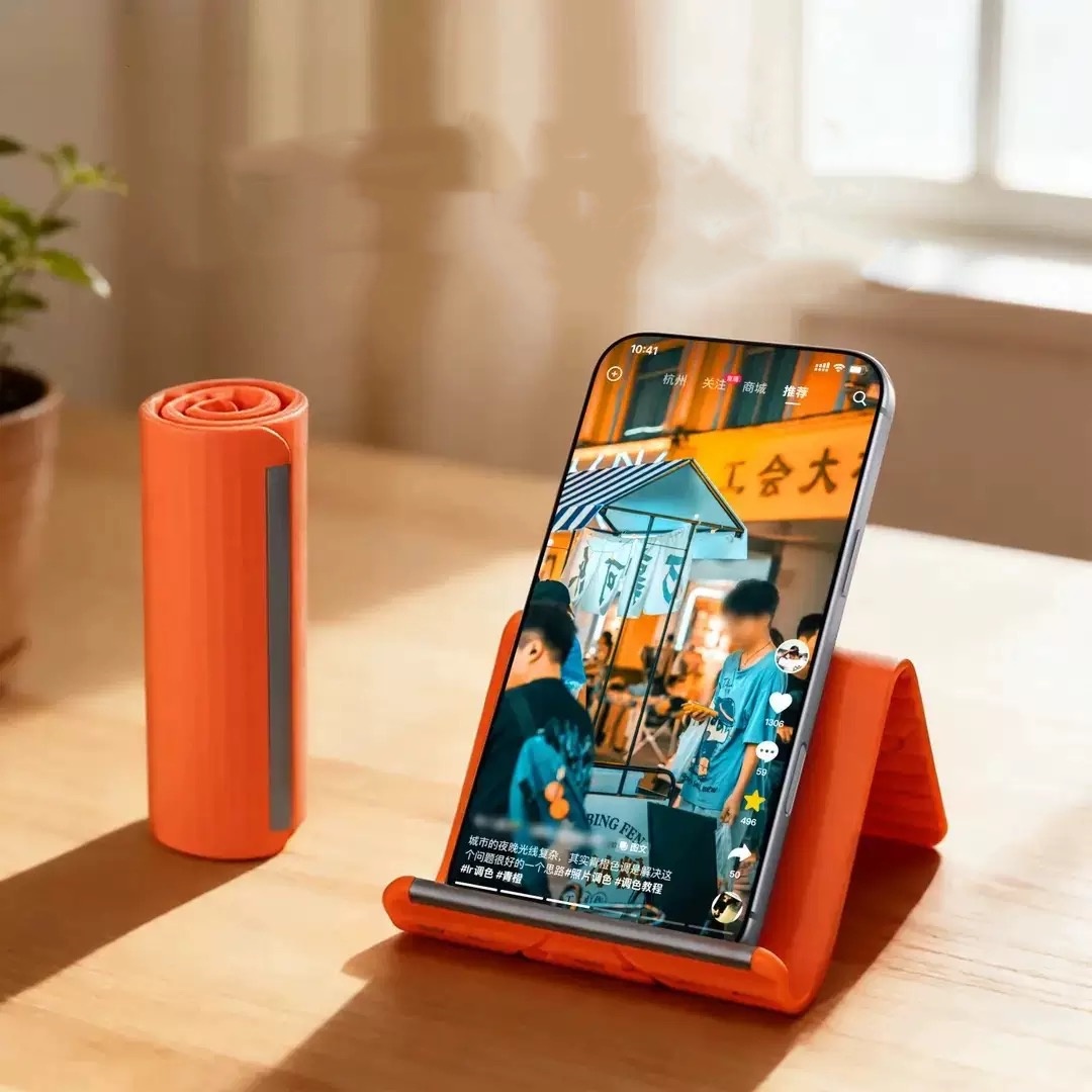 Laptop Tablet Accessories - Uniwersalny, przenośny silikonowy stojak na telefon,
