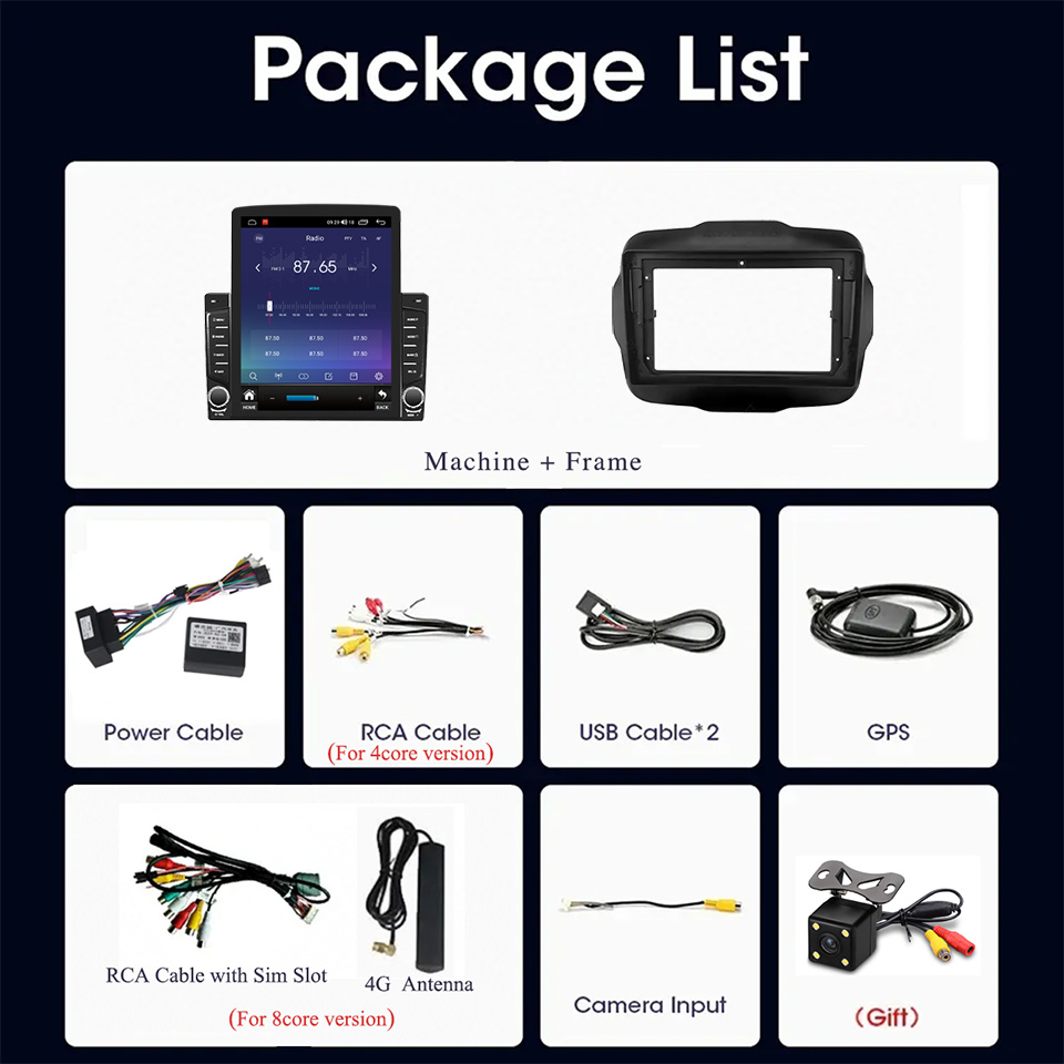 8G+128G Android 14 Radio Samoc – Tablet Danish Mobile & Accessories recenzja i cena