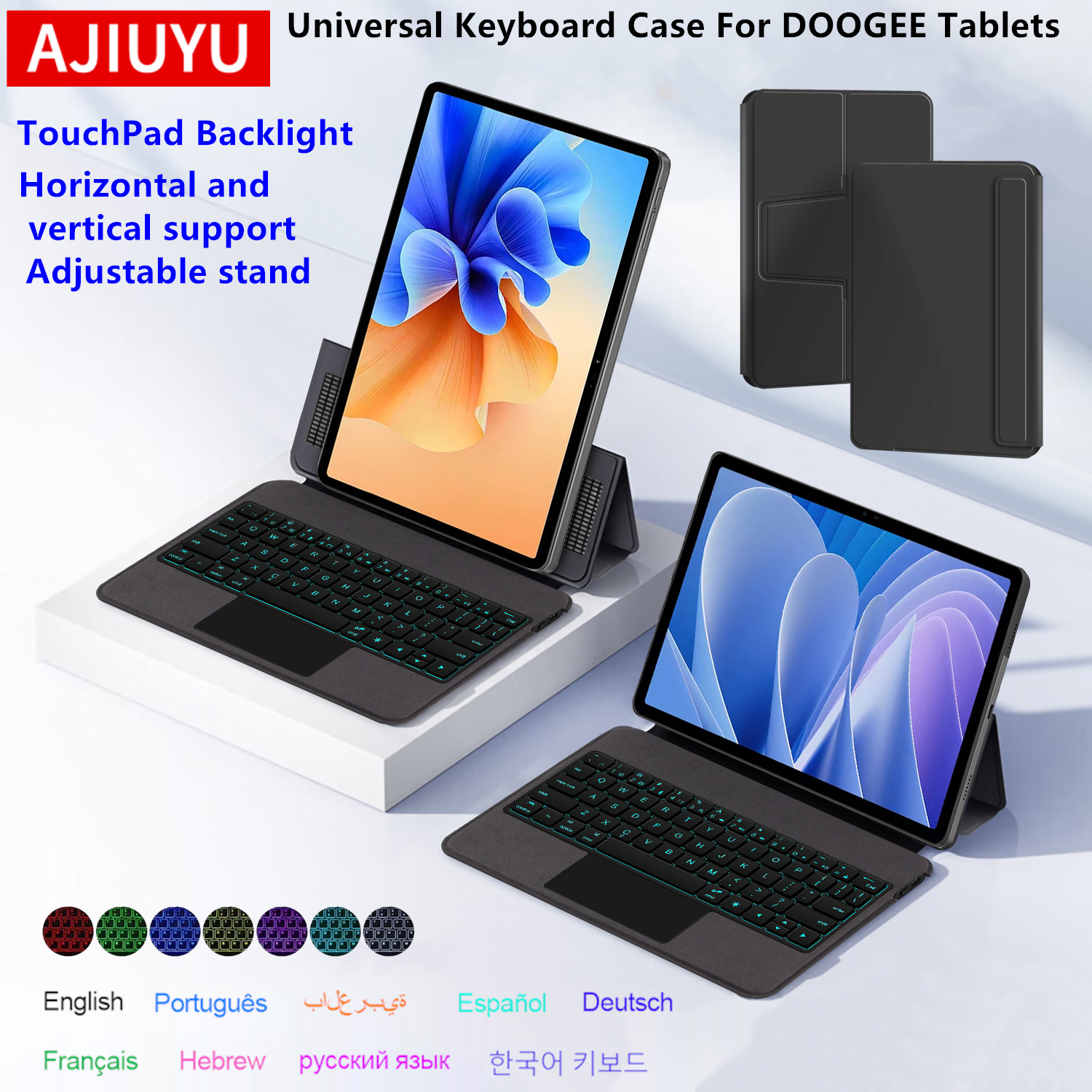AJIUYU Klawiatura z touchpadem – Doogee Tablet Accessories recenzja i cena