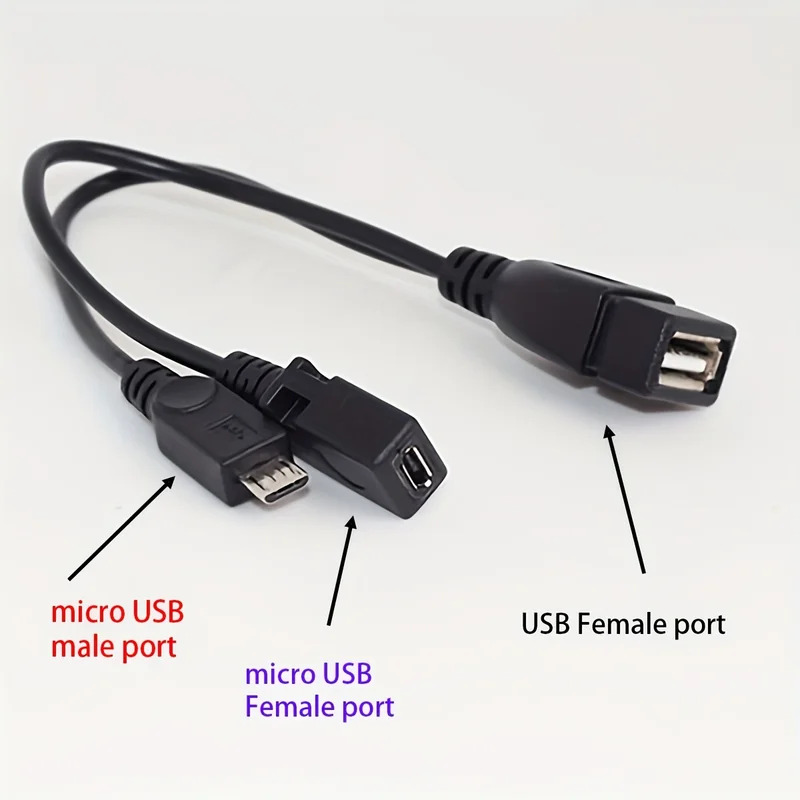Adapter 2-w-1 OTG USB na Micro – Tablet Tech Accessories recenzja i cena