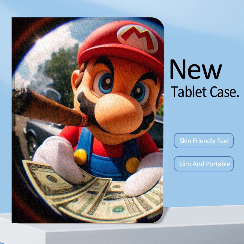 Etui na tablet Cartoon M-Mario – Tablet A9 Accessories recenzja i cena