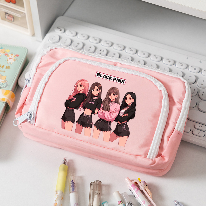 Piórnik płócienny BlackPink o  – Case With Pencil Holder recenzja i cena