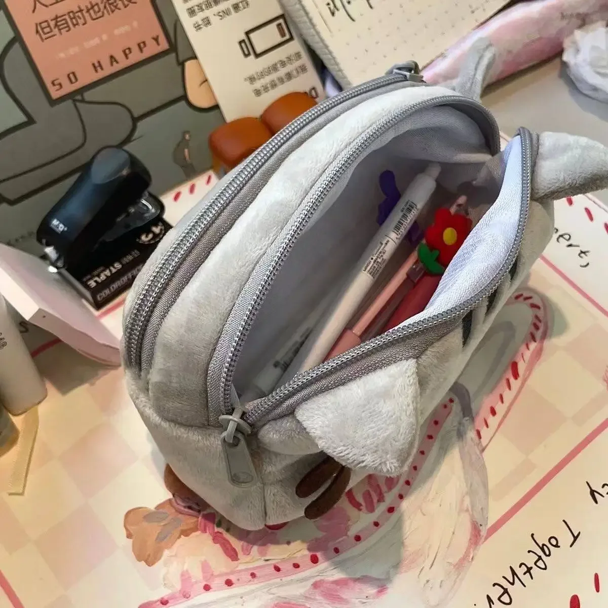 Uroczy piórnik Pusheen, kreskó – Case With Pencil Holder recenzja i cena
