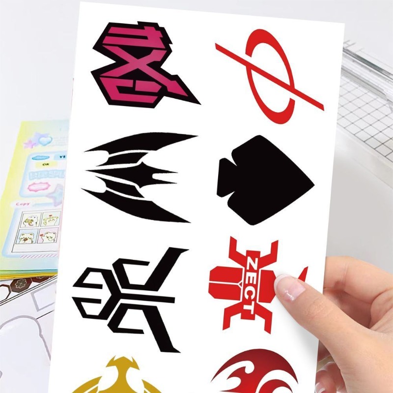 60 arkuszy naklejek z logo Kam – Laptop Tablet Accessories recenzja i cena